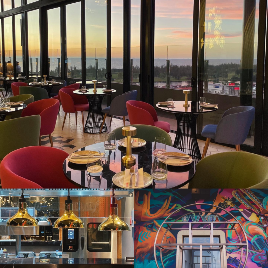 Cavakita Restoran, Tawar Pengalaman Epik Makan Atas Rooftop Dengan View Bandar Miri