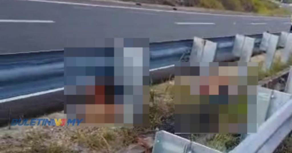 Badan Terputus Dua, Penunggang Motosikal Maut Dilanggar Kenderaan Pikap Di Sibu