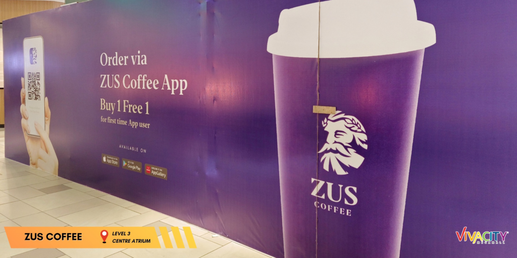 ZUS Coffee Pertama Di Sarawak Bakal Dibuka Di Vivacity Kuching