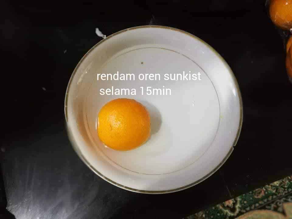 Batuk Tak Reda-Reda, Cuba Oren Kukus Ini Untuk Rawat