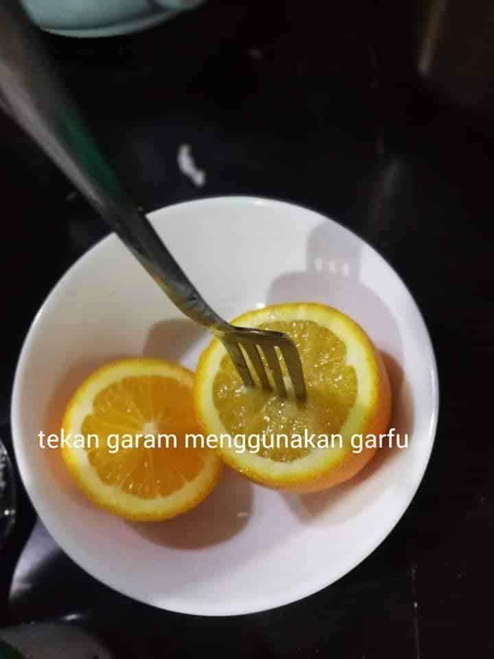 Batuk Tak Reda-Reda, Cuba Oren Kukus Ini Untuk Rawat