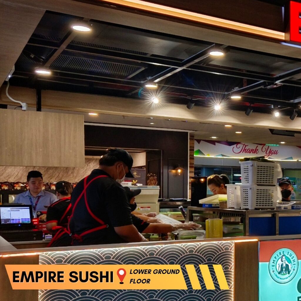 Khas Buat Penggemar Sushi, Empire Sushi Cawangan Pertama Di Sarawak Kini Dibuka