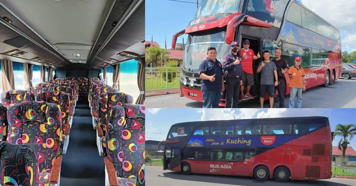 Bayaran RM1 Sahaja, Bas Double Decker Bakal Beroperasi Di Sadong Jaya-Kuching Mulai 28 Jun Ini