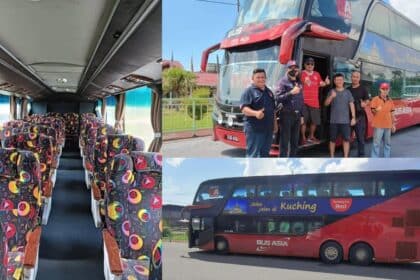 Bayaran RM1 Sahaja, Bas Double Decker Bakal Beroperasi Di Sadong Jaya-Kuching Mulai 28 Jun Ini
