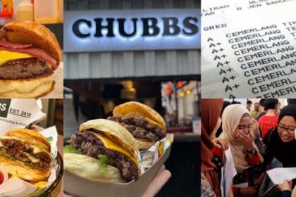 Berita Baik, Chubbs Tawar 1 Set Burger Percuma Buat Pelajar Dapat Keputusan 5A Dan Ke Atas