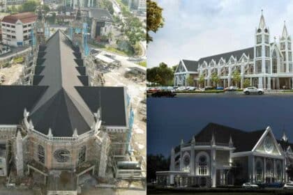 Berkonsepkan 'Gothic', Gereja St Peter's Bakal Tampung Lebih 1000 Penganut Kristian Di Kuching