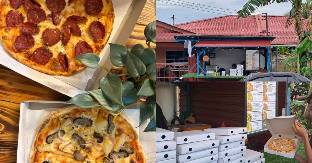 Berkonsepkan 'Humble' Stall, Pondok Rossello Pizza Ini Jadi Tarikan Di Kota Samarahan