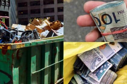 Buat Laporan Polis, Wanita Terkejut Temui Wang RM262K Dalam Timbunan Sampah