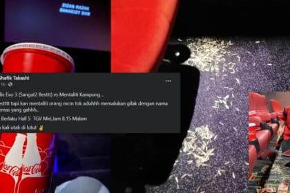 'Cerita Best Tapi Mentaliti Kampung', Individu Luah Kesal Lihat Kulit Kuaci Bersepah Dalam Pawagam Di Miri