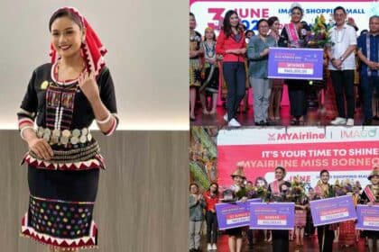 Dewi Perumal Oddiar, Sumandak Sabah Pertama Dinobat Miss Borneo MYAirline 2023