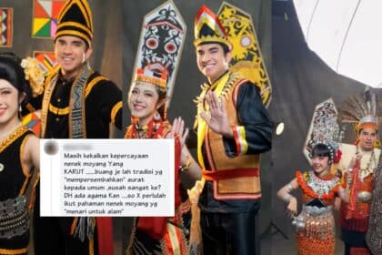 Dianggap 'Tradisi Karut', Komen Individu Terhadap Pakaian Borneo Ini Buat Netizeng Bengang