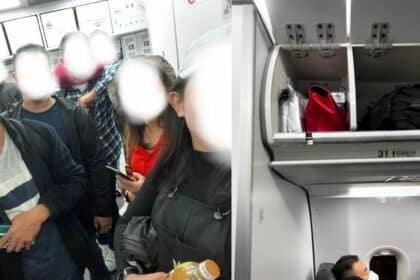 Enam Orang Duduk Kerusi Sama, Wanita Ini Kongsi Pengalaman Lucu Terbang Dengan 'Airlines' Ini