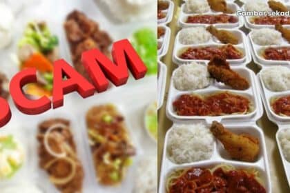 penipu itu menyekat wanita itu di WhatsApp pada hari penghantaran