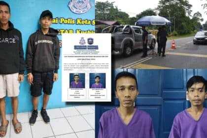 Lolos Dari Lokap Di Tapah, Dua Tahanan Warga Indonesia Masih Lagi Dalam Pencarian Pihak Polis