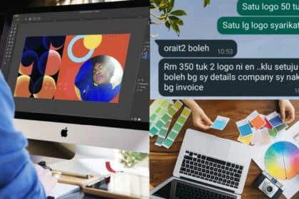 Mengadu Caj 'Graphic Designer' Terlalu Mahal, Netizen Sekolahkan Lelaki Ini Kerana Minta Logo RM50