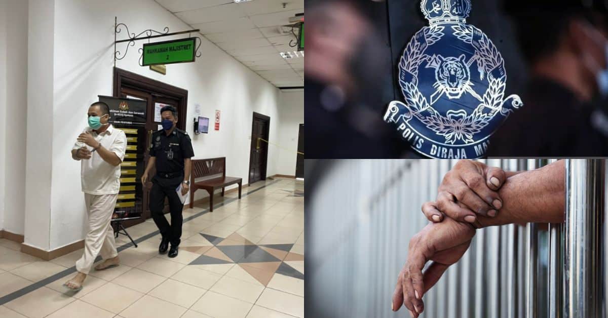 Menyamar Sebagai Polis Untuk Curi Kereta, Seorang Lelaki Dari Kuching Dipenjara 3 Bulan