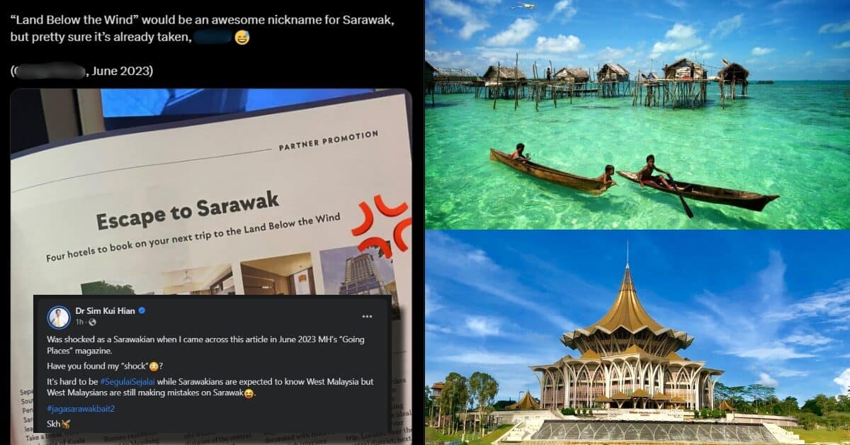 'Negeri Bawah Bayu', Majalah Airline Timbulkan Kekeliruan Pembaca Dengan Nama Gelaran Sarawak