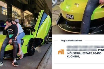 Netizen 'Kantoikan' No Plat McLaren Bukan Kepunyaan Opai, Rupanya Milik Orang Sarawak
