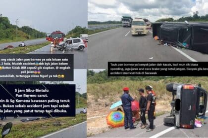 Ngeri Lihat Kemalangan Sering Berlaku, Netizen Minta Percepatkan Siap Jalan Pan Borneo