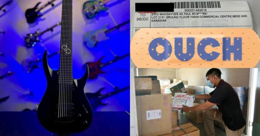 Penjual Berang Guitar 'Rare' Dicuri Semasa Dihantar Ke Miri, Dakwa Pekerja Kurier Itu Adalah Pelaku