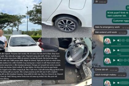 'Penyewa Dari Neraka', Owner Luah Kesal Terima Kereta Seperti 'Tongkang Pecah' Di Kuching