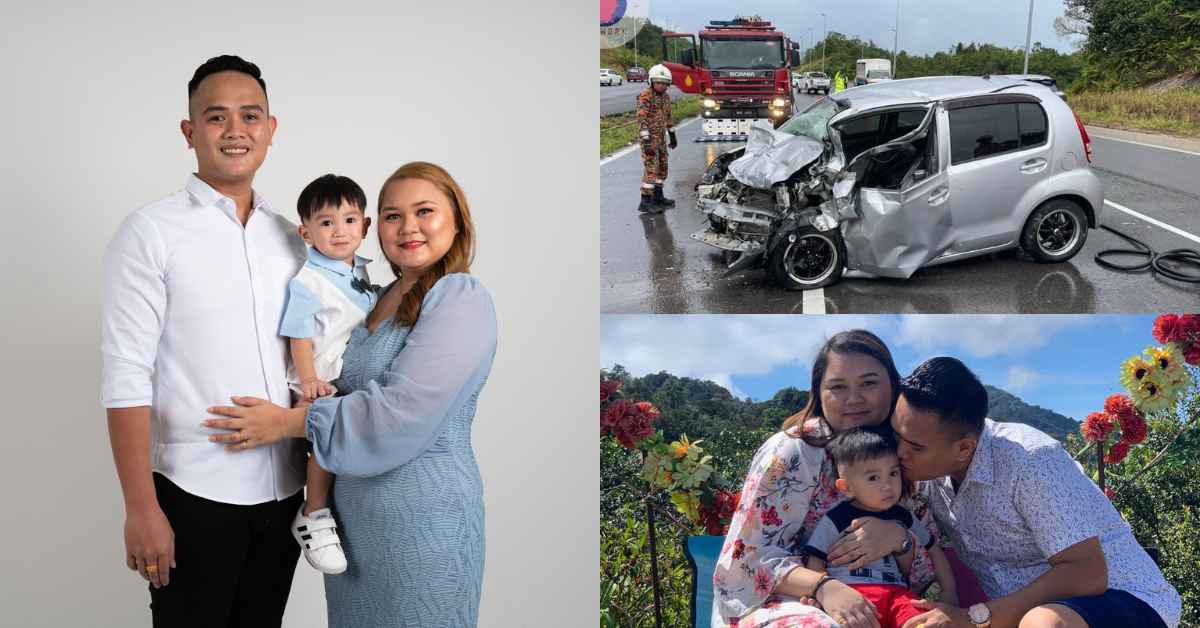 'Potret Gawai' Jadi Kenangan Terakhir Buat Suami Mangsa Kemalangan Ngeri Di Selangau