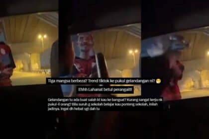 Pura-Pura Bagi Duit, Sekumpulan Remaja Buli Gelandangan Guna Kayu Besbol Kini Dicekup Polis