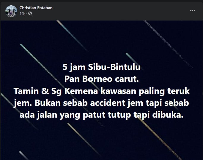 Ngeri Lihat Kemalangan Sering Berlaku, Netizen Minta Percepatkan Siap Jalan Pan Borneo
