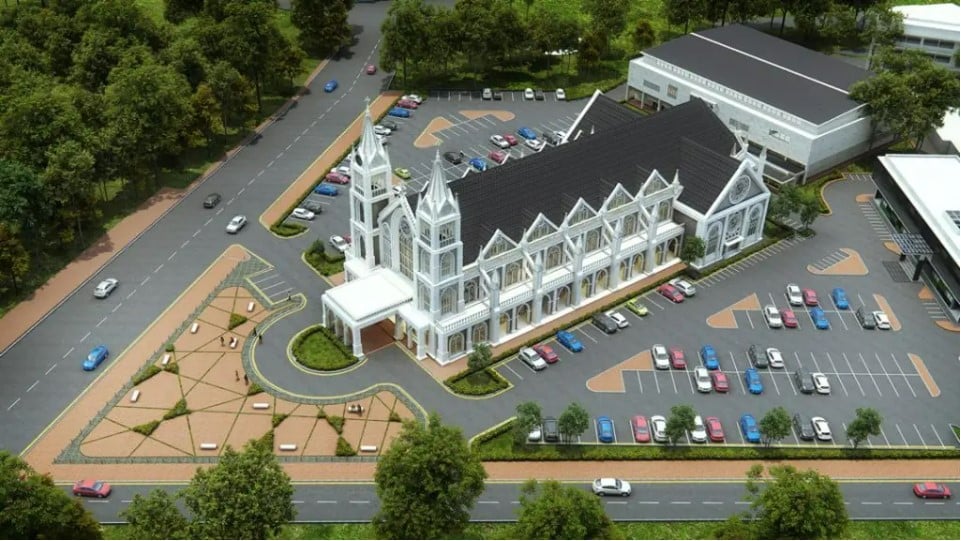 Jadi Mercu Tanda Bandaraya Kuching, Gereja St Peter's Parish Bakal Siap Oktober 2024