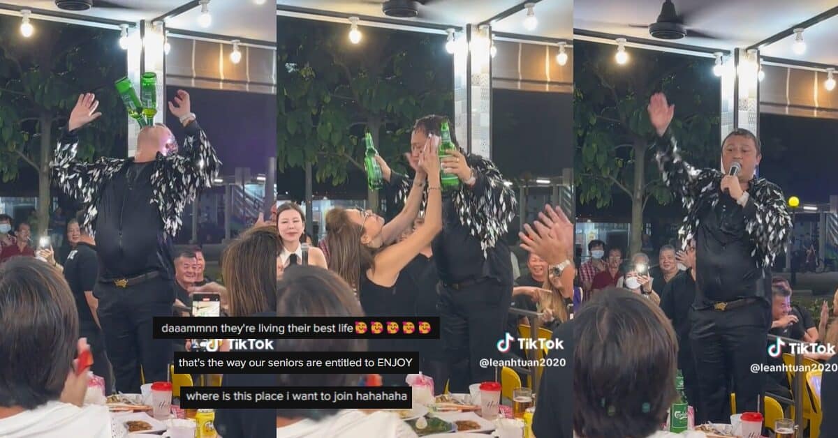 Selamba Teguk 2 Botol Arak Sekaligus Di Kedai Kopi, Pertunjukan Lelaki Ini Buat Netizen Teruja