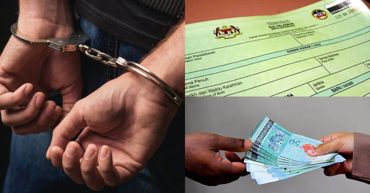 Sindiket Pemalsuan Sijil Kelahiran, Seorang Pegawai Kerajaan Dan Empat Doktor Antara Ditahan Polis