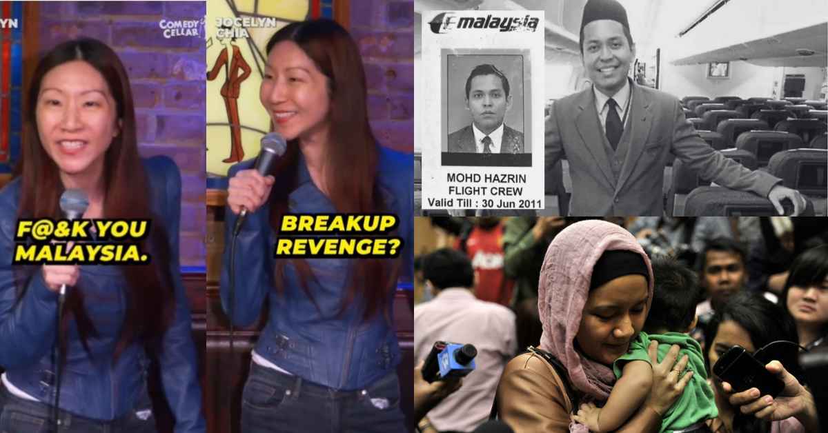 Tak Ada Empati, Isteri Pramugara MH370 Selar Lawak 'Melampau' Pelawak Singapura