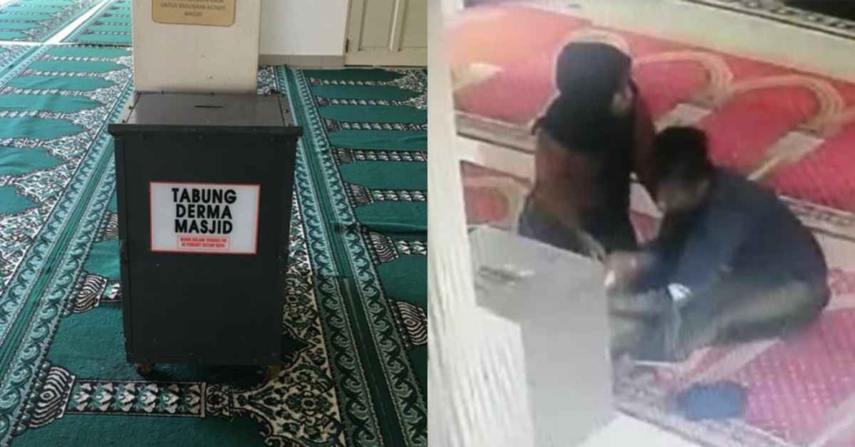 Tak Kenal Serik, Suami Isteri Cuba Pecah Tabung Masjid Diberkas Kali Kedua