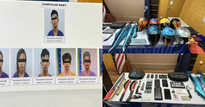 Target Samun Dan Ragut Warga Emas, 'Geng Baby' Akhirnya Tumpas Di Tangan Polis