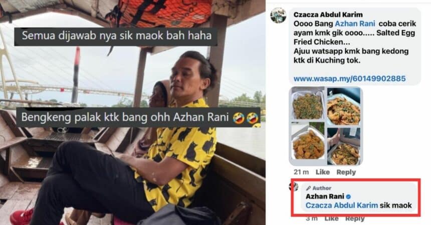 'Terlalu Jujur,' Promosi Jualan Makanan Wanita Ini Kena 'Reject' Azhan Rani Buat Netizen Terhibur