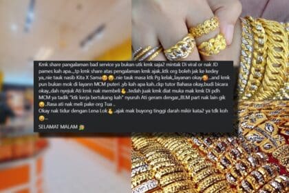 Tular Di Kuching, Wanita Ini Luah Rasa Kesal Ibunya Diperlekehkan Pekerja Kedai Emas