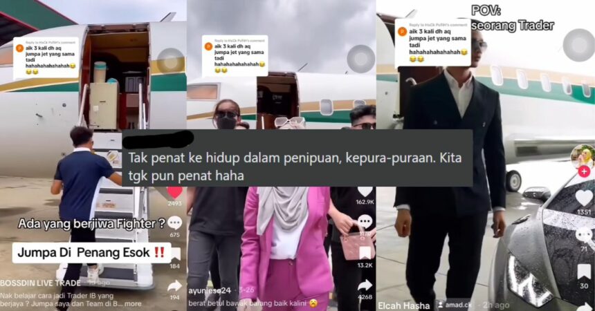 Tular Video Geng Trader Guna Jet Dan Kereta Mewah 'Peribadi' Sebagai Konten, Rupa-Rupanya Prop Disewa