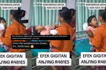 [VIDEO] Lewat Dapatkan Rawatan, Tular Kanak-Kanak Tunjuk Simptom Gigitan Rabies Undang Prihatin Netizen