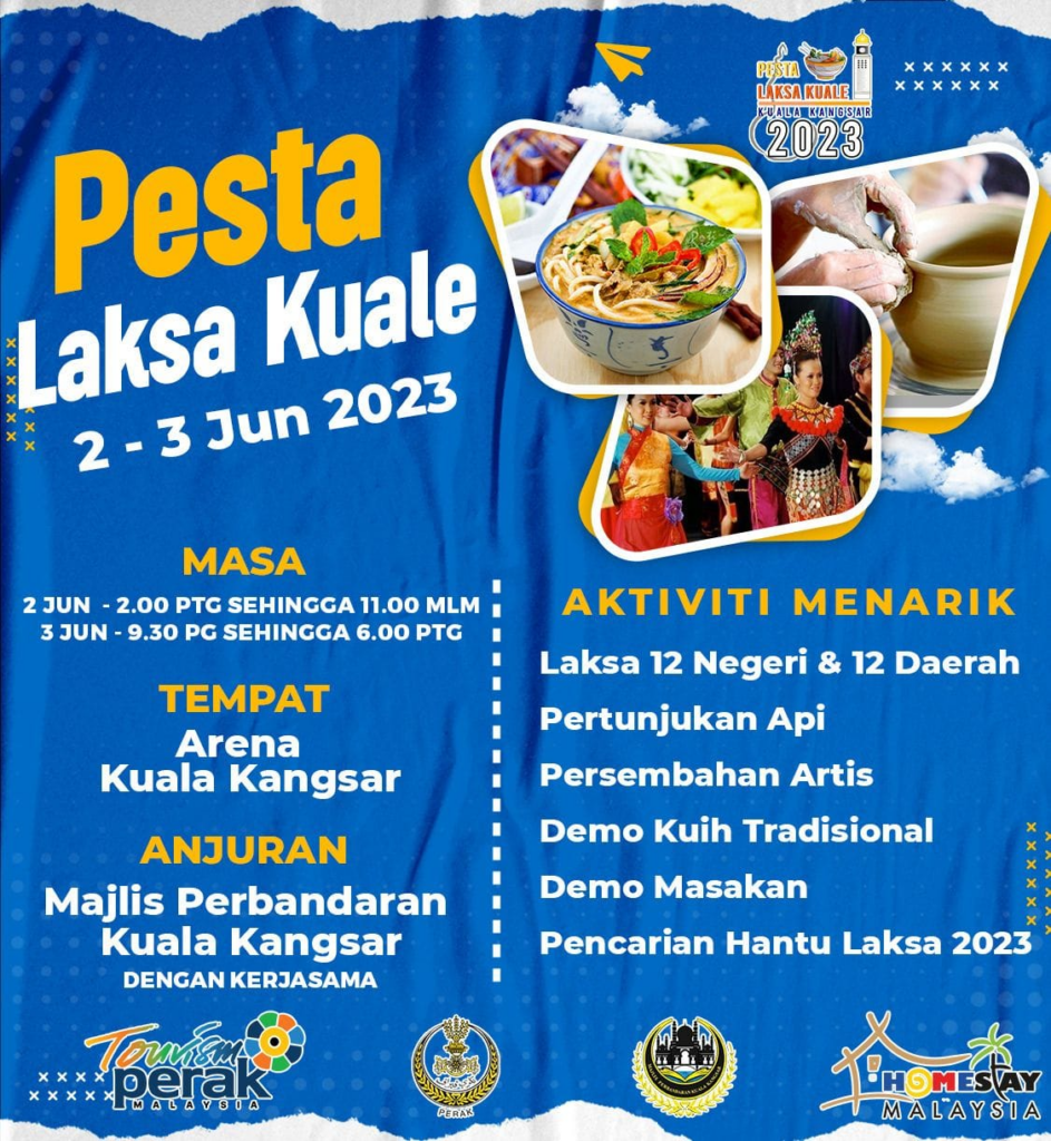 Lain Dari Yang Lain, Laksa Sarawak Jadi Buruan 'Hantu Laksa' Di Pesta Laksa Terbesar Perak