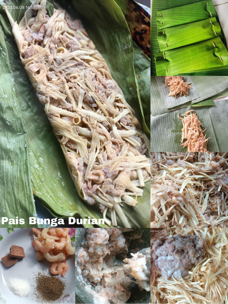 Kongsi Resipi Pais Bunga Durian, Perkongsian Wanita Ini Buat Netizen Terliur