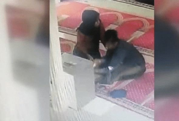 Tak Kenal Serik, Suami Isteri Cuba Pecah Tabung Masjid Diberkas Kali Kedua