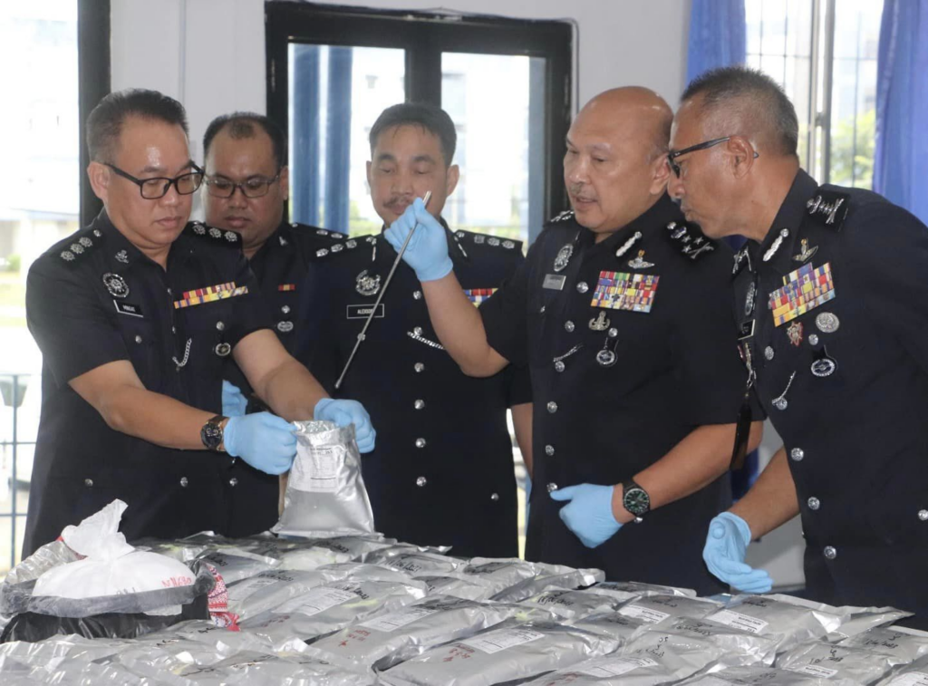 Lagi Kes Sindiket Dadah Terbesar Di Sarawak, Kali Ini 768KG Dadah Dirampas Di Miri