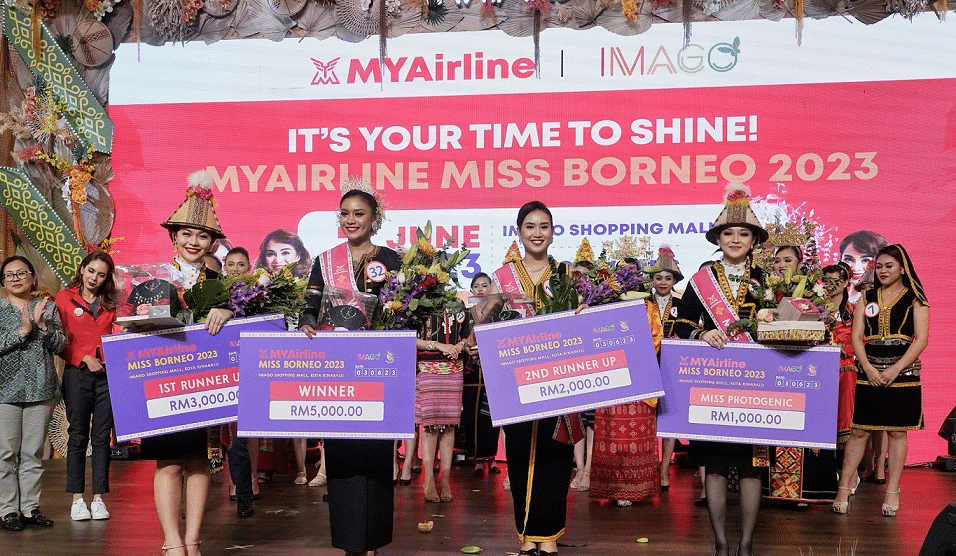 Dewi Perumal Oddiar, Sumandak Sabah Pertama Dinobat Miss Borneo MYAirline 2023