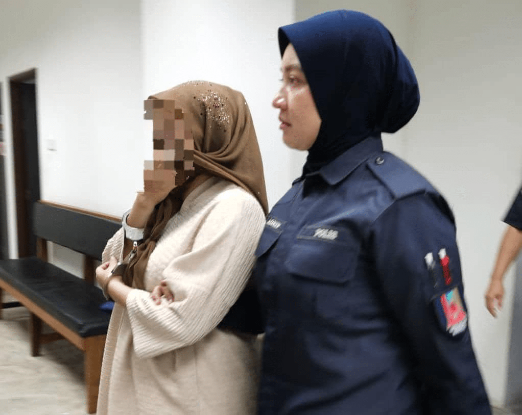 Tak Padan Sarat Hamil 7 Bulan, Suri Rumah Ditahan Polis Gara-Gara Cuba Rompak Warga Emas