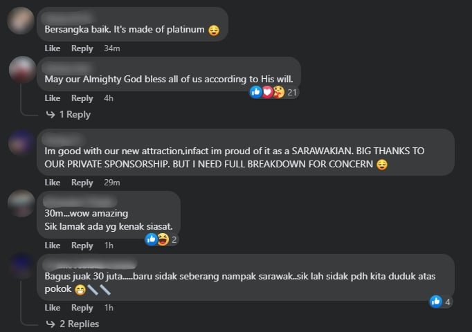 Siap Banding Tarikan Ikonik Lain Di Kuching, Tiang Bendera 30 Juta Jadi Pertikaian Netizen