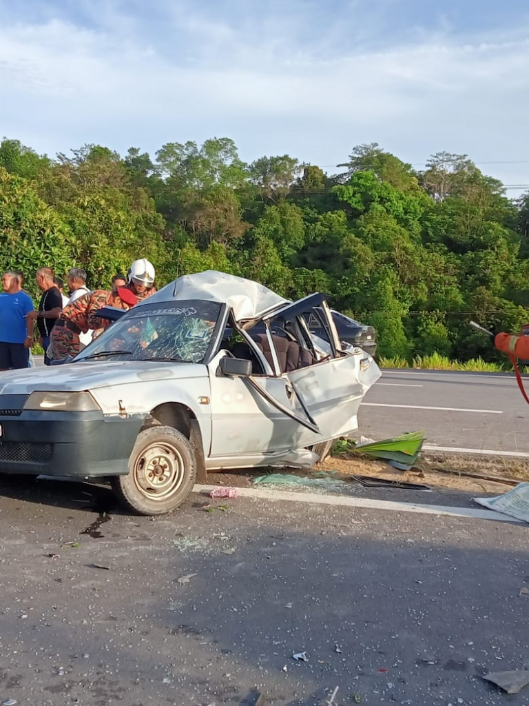 Lagi Kemalangan Ngeri Di Selangau, Kali Ini Seorang Maut Di Lokasi Kejadian