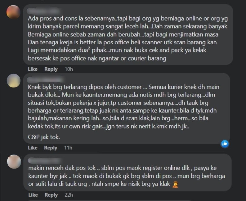 Syarikat Kurier Kini Buat Pemeriksaan Barang Baru Boleh Pos, Individu Ini Luah Rasa Leceh Buat Demikian