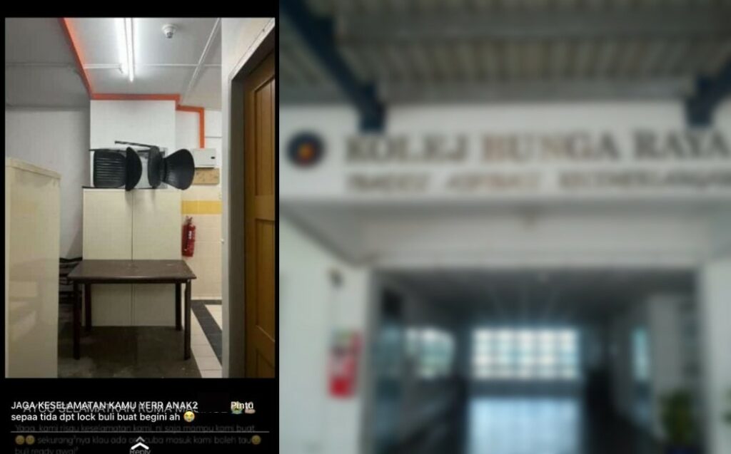 Tular Kolej Di Samarahan Dimasuki 3 Individu Berniqab, Pelajar Berang Tiada Tindakan Diambil