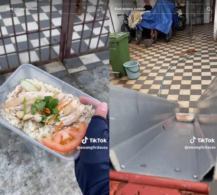 Siap Ada Gelongsor, Abang Foodpanda Di Miri Bagi Makan Anjing Peliharaan Buat Netizen Terhibur