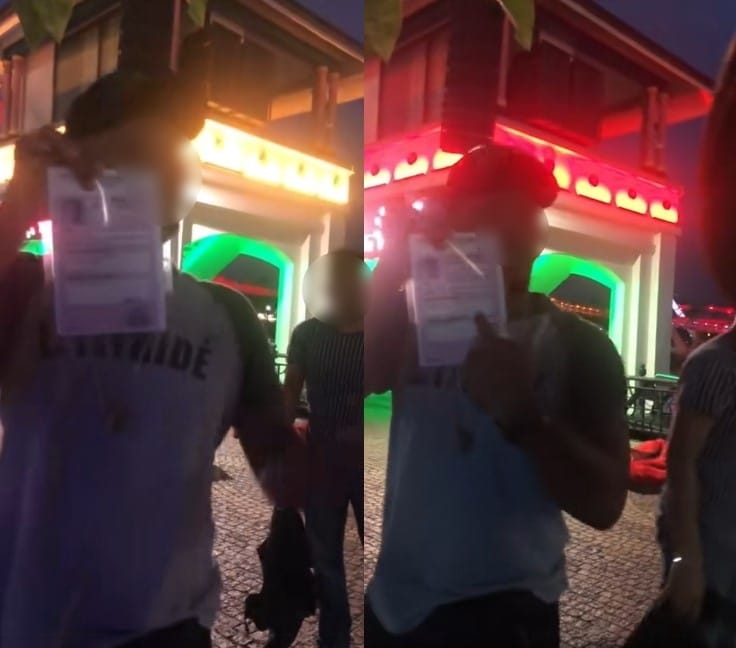 Gara-Gara Berebut Kawasan Di Waterfront Kuching, Tular Video Perang Mulut Minta Tunjuk Permit